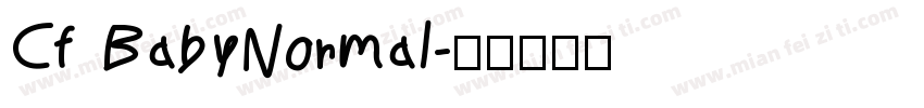 Cf BabyNormal字体转换